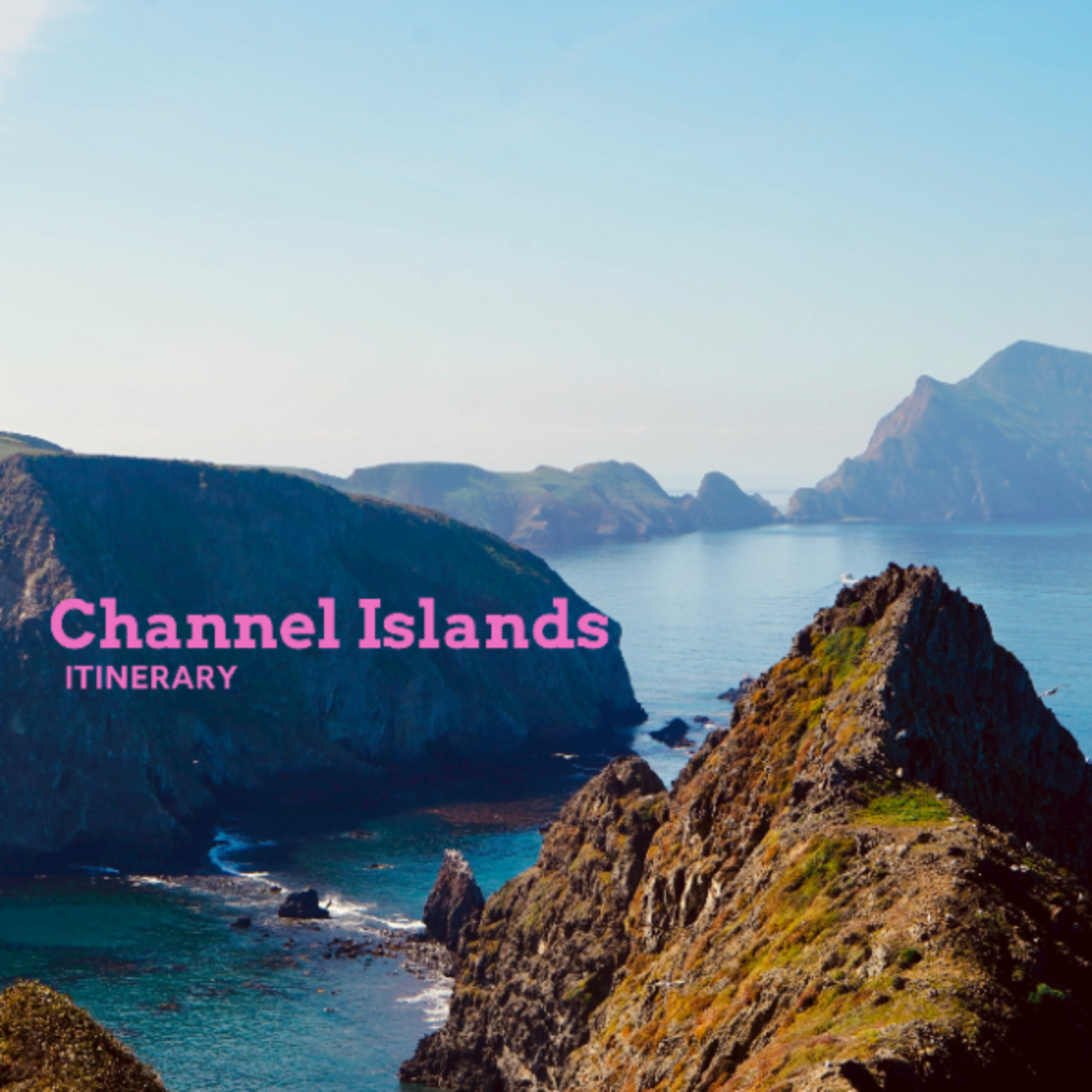 Channel Islands Itinerary Template - Edit Online & Download