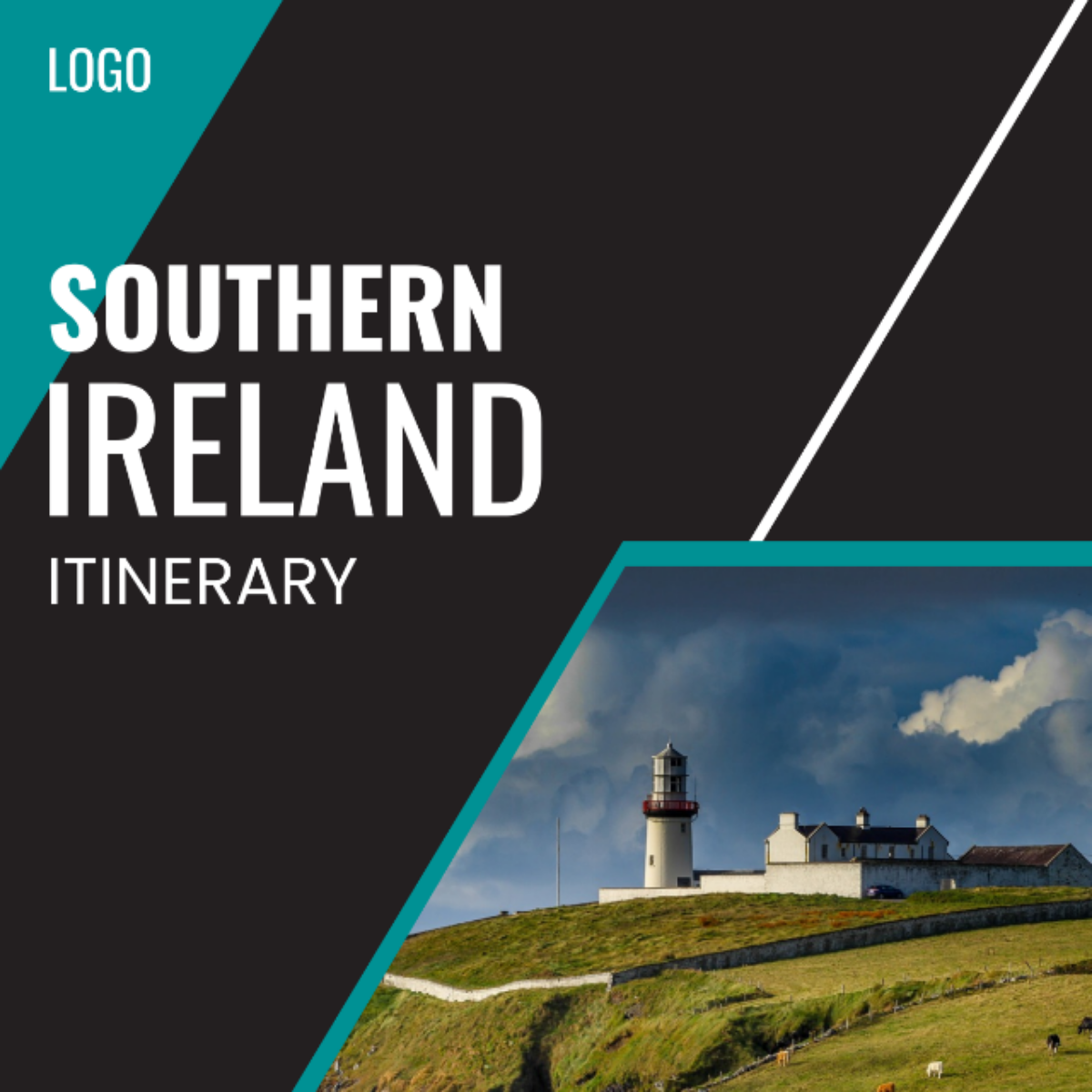 Southern Ireland Itinerary Template - Edit Online & Download