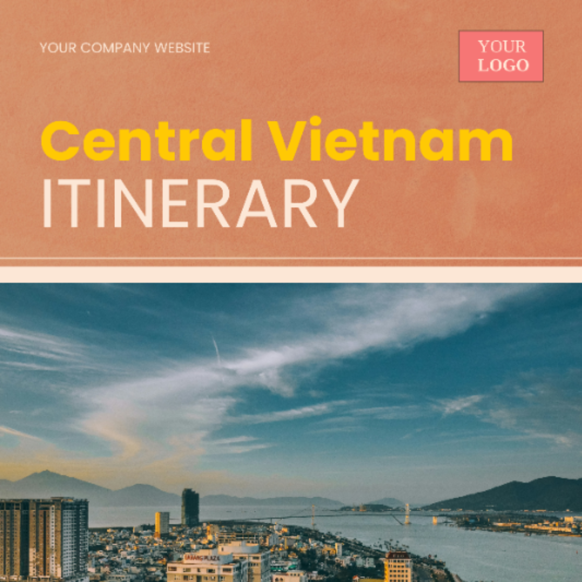 Central Vietnam Itinerary template - Edit Online & Download