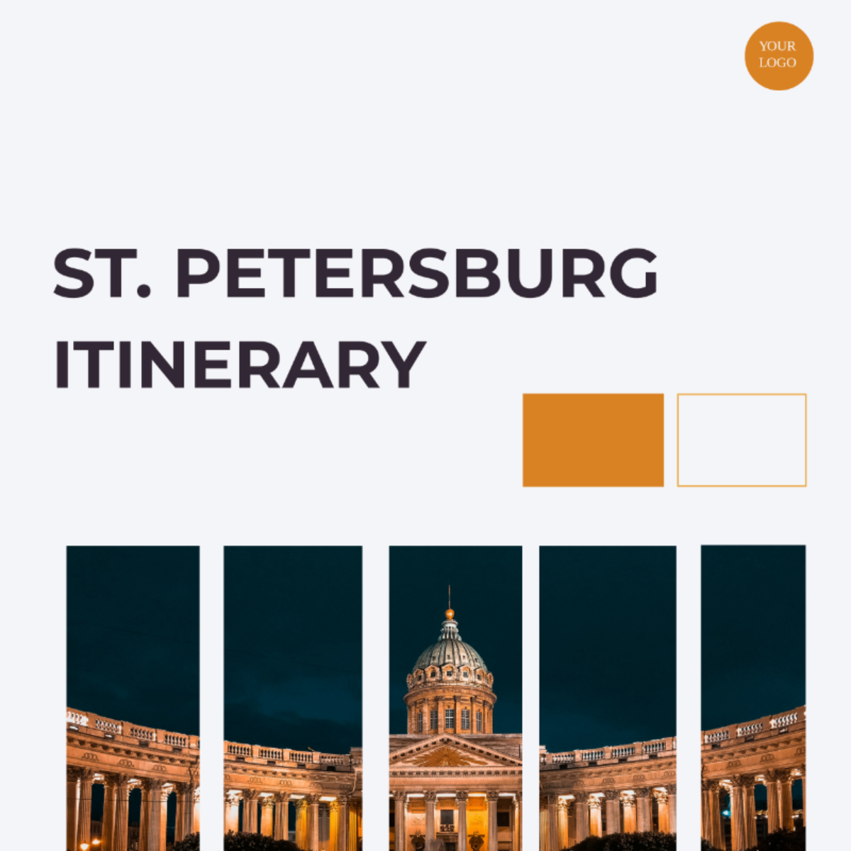 St Petersburg Itinerary Template - Edit Online & Download