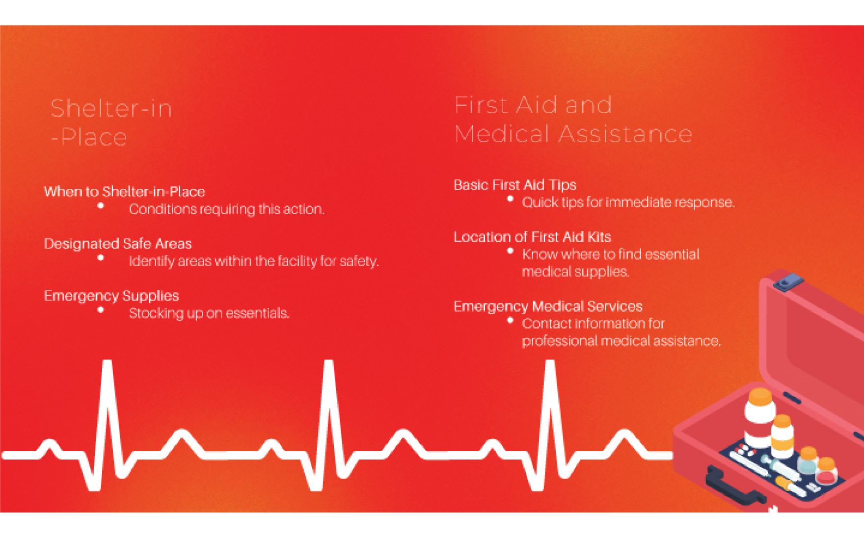 Free Emergency Response Procedures Presentation Template to Edit Online
