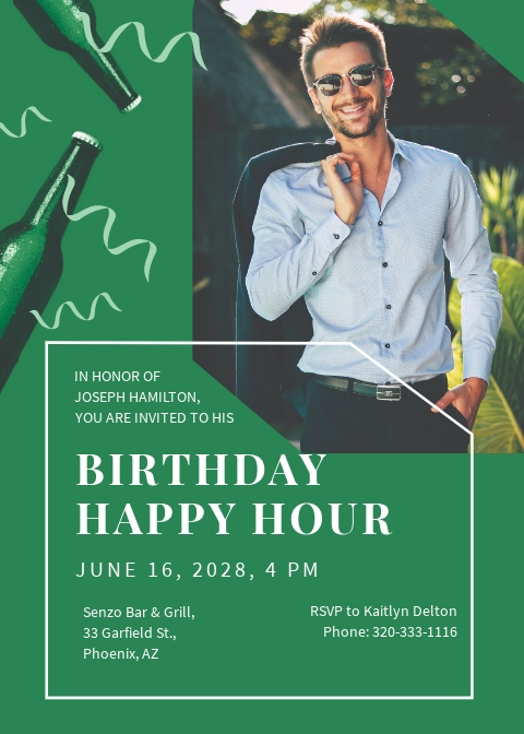 18+ FREE Happy Hour Invitation Templates [Customize &amp; Download ...