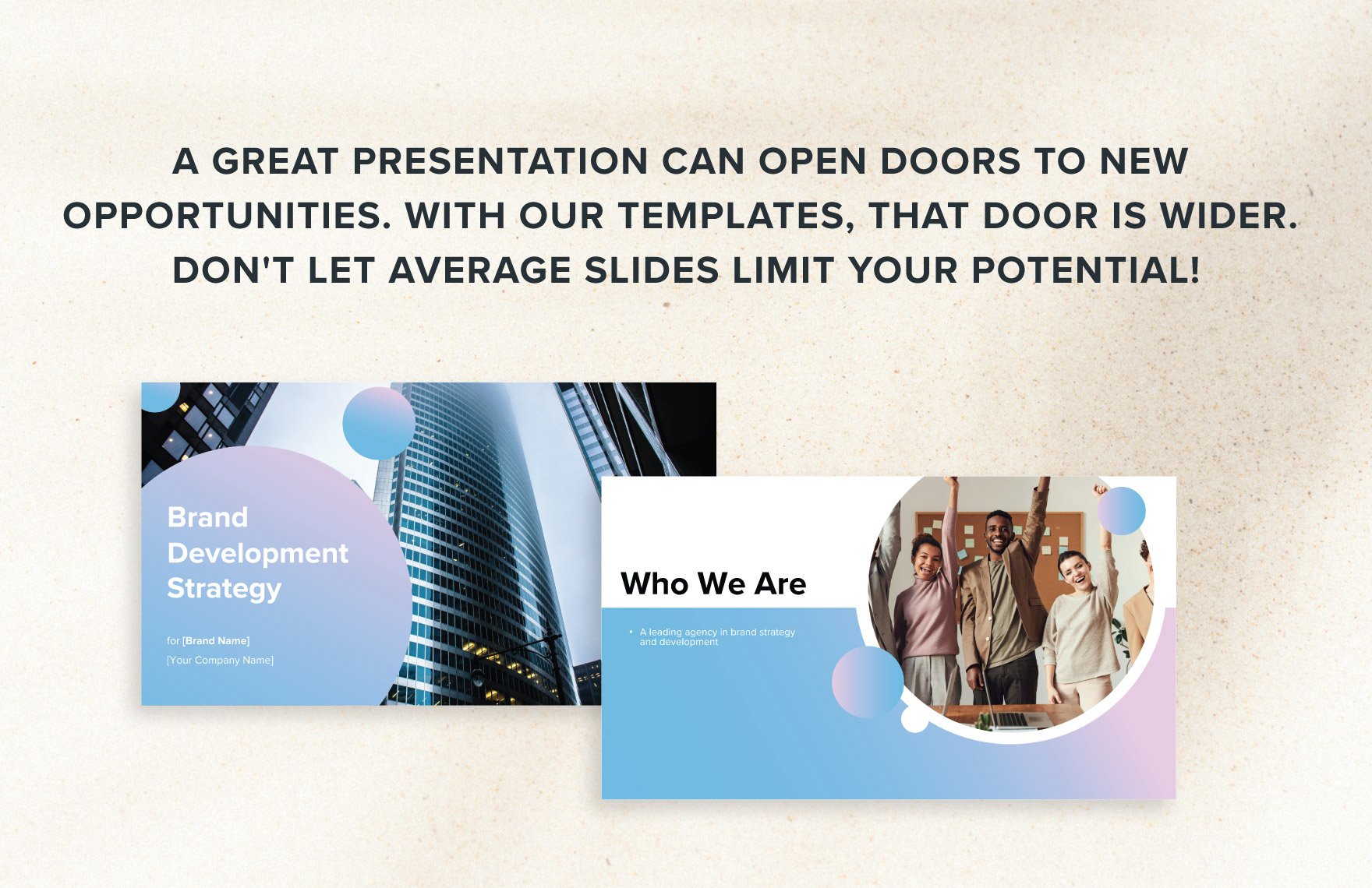 Brand Development Strategy Presentation Template