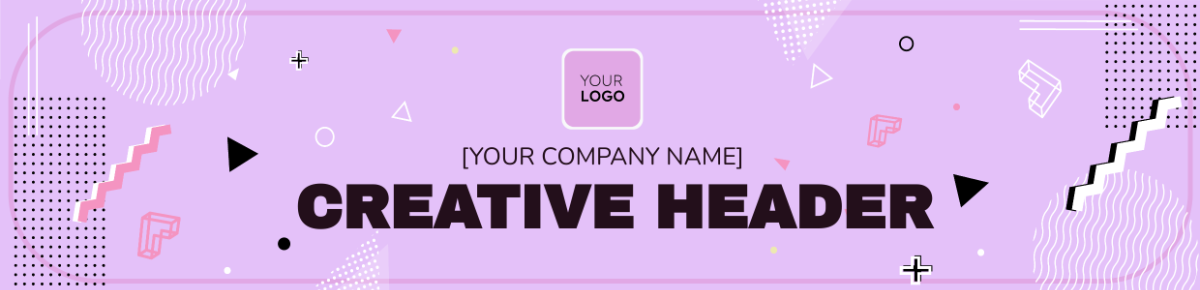 Creative Cover Letter Header Template
