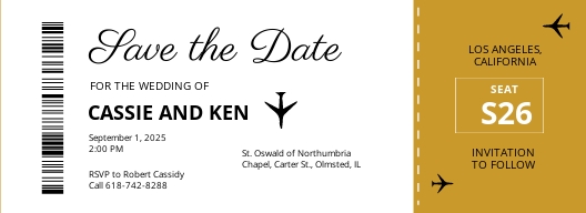 16+ FREE Boarding Pass Invitation Templates [Customize &amp; Download ...