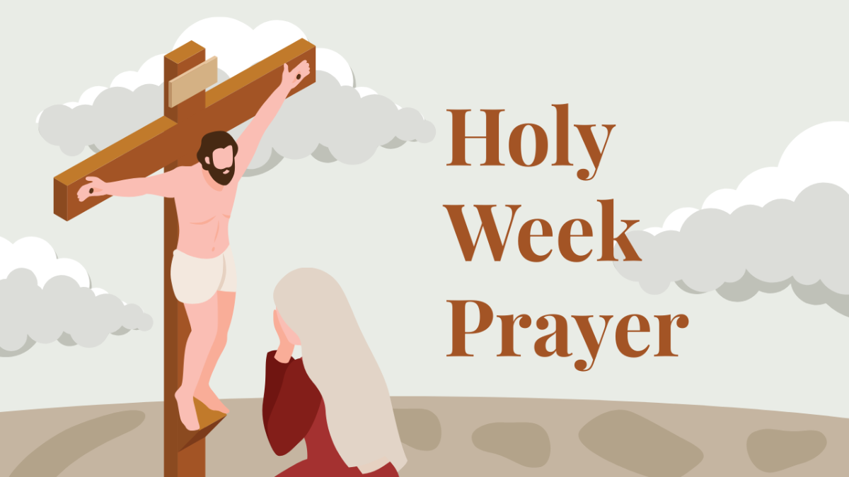 Free  Holy Week Youtube Thumbnail Template
