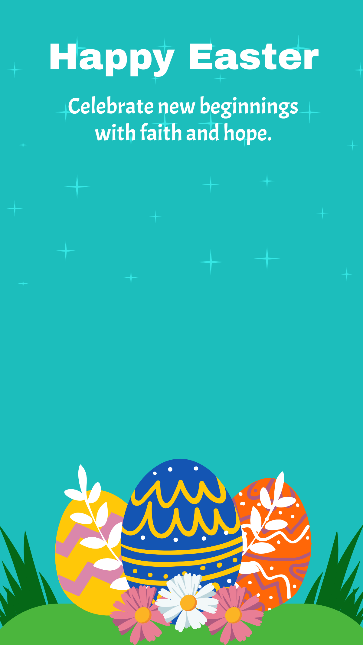 Easter Sunday Snapchat Geofilter Template