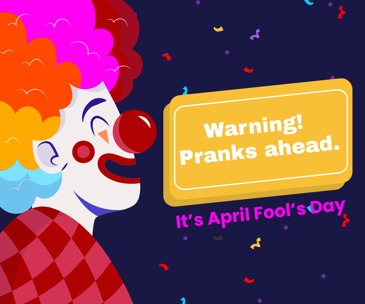 Free April Fool's Day Ad Banner Template