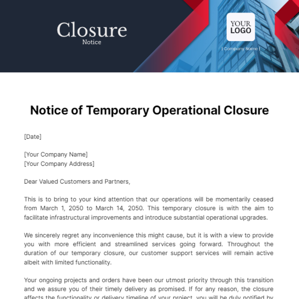 FREE Notice Templates Examples Edit Online Download