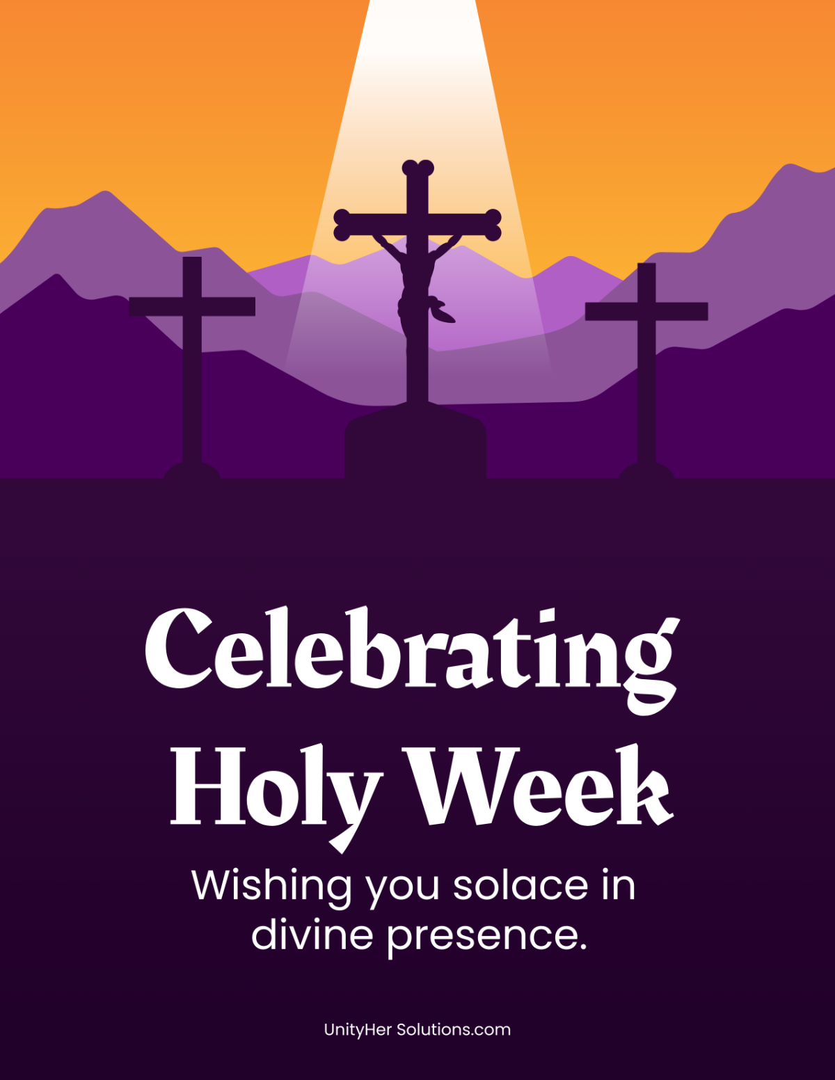 FREE Holy Week Background: Edit Online & Download