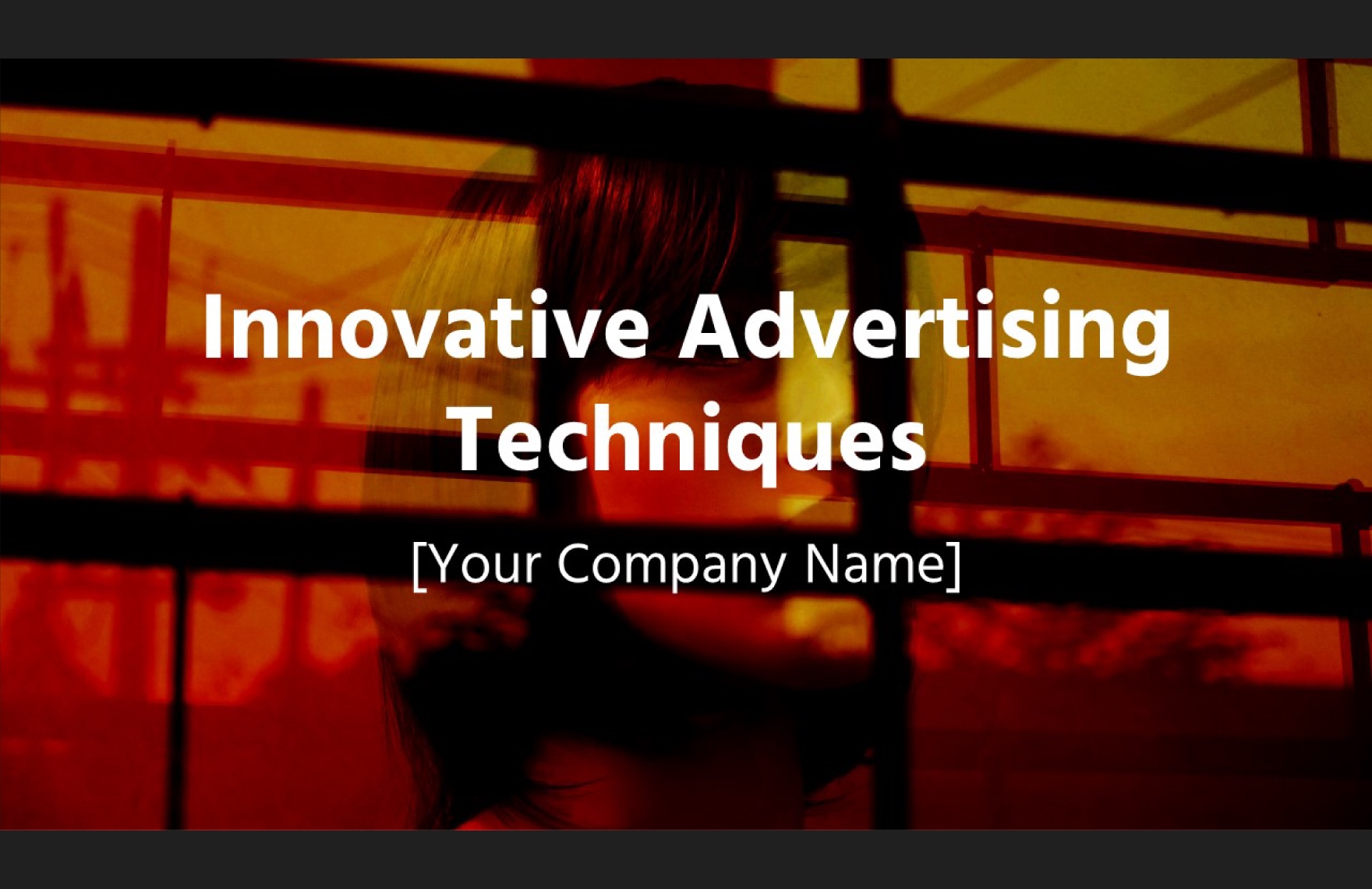 Innovative Advertising Techniques Presentation Template