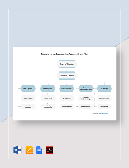 Free Beauty Salon Organizational Chart Template - Word | Apple Pages ...