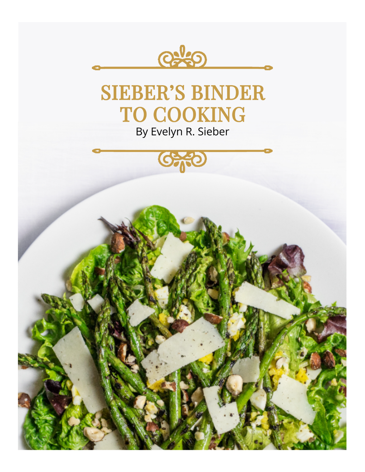 Decor Recipe Binder Cookbook Template