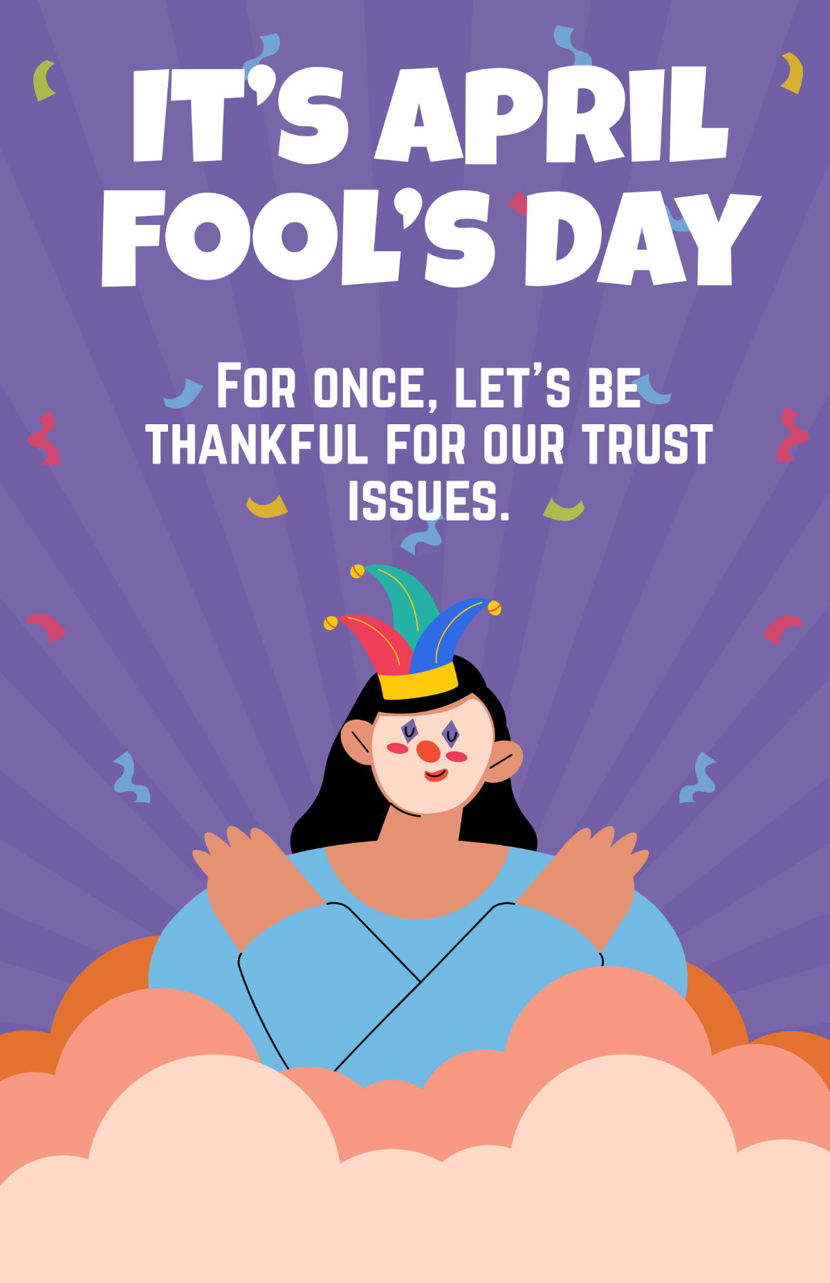 April Fool's Day Poster Template
