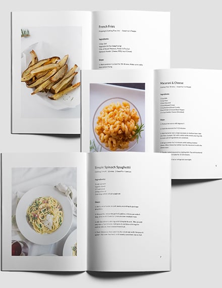 Sample Minimalistic Cookbook Template