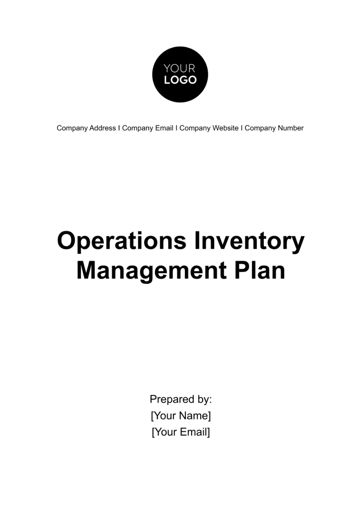 Free Sample Police Operational Plan Template - Edit Online & Download ...