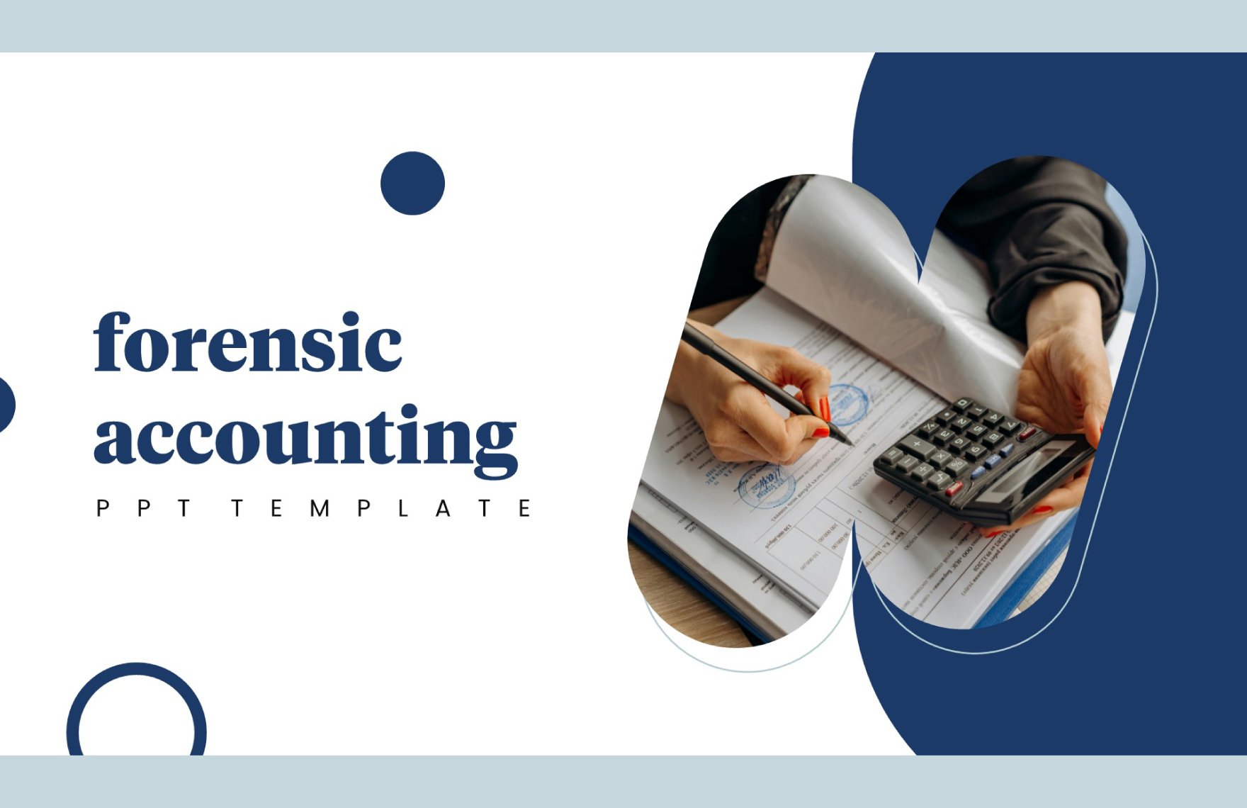 Forensic Accounting PPT Template