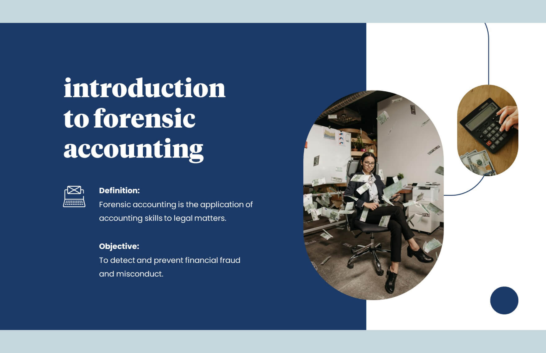 Forensic Accounting PPT Template
