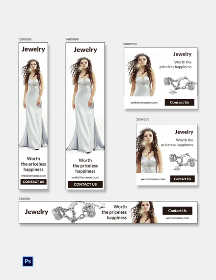 Free Jewelry Banner Ads Template Psd Template Net