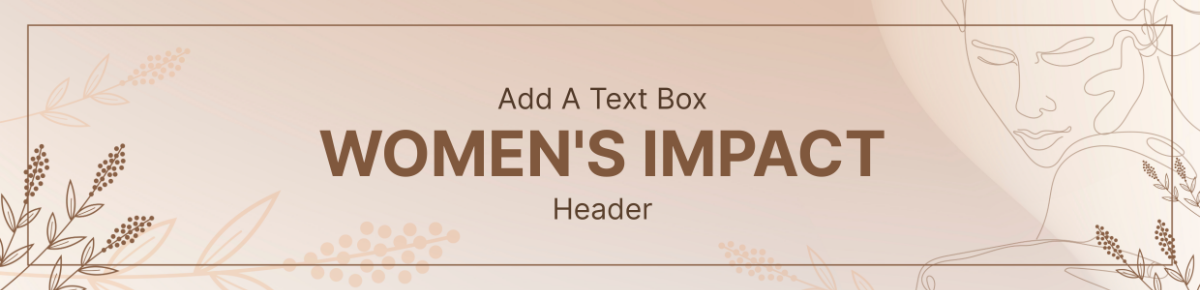 Women's Impact Header Template