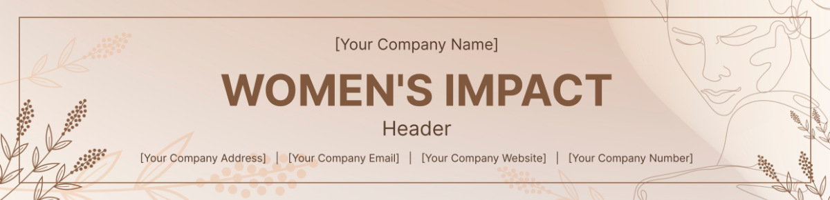 Women's Impact Header
