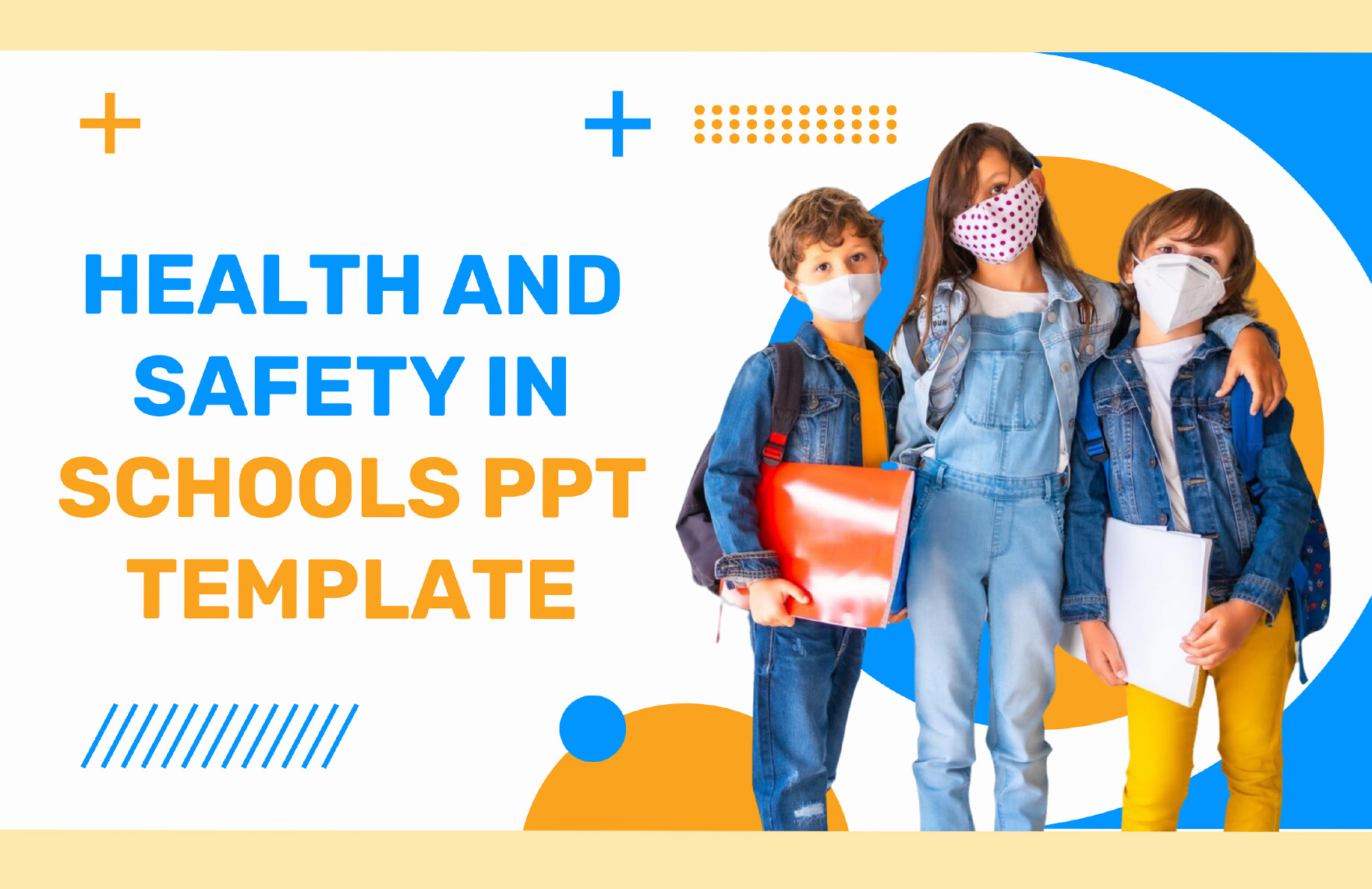 Health and Safety in Schools PPT Template