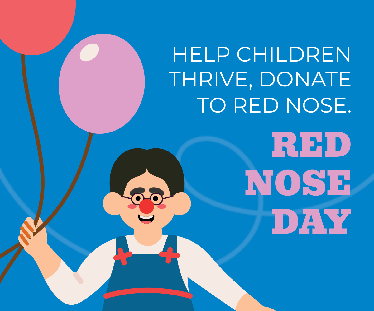 Red Nose Day  Ad Banner