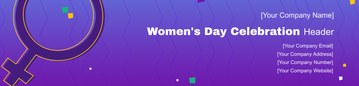 Women's Day Celebration Header