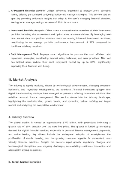 Free Startup Investment Proposal Template to Edit Online