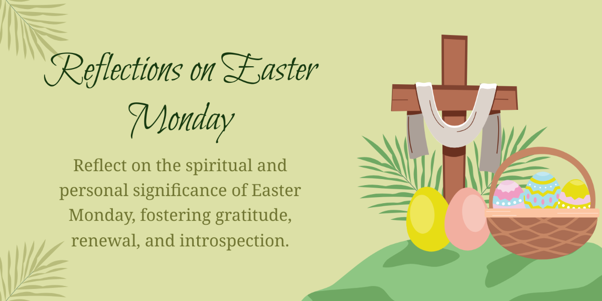 Free Easter Monday Blog Banner Template