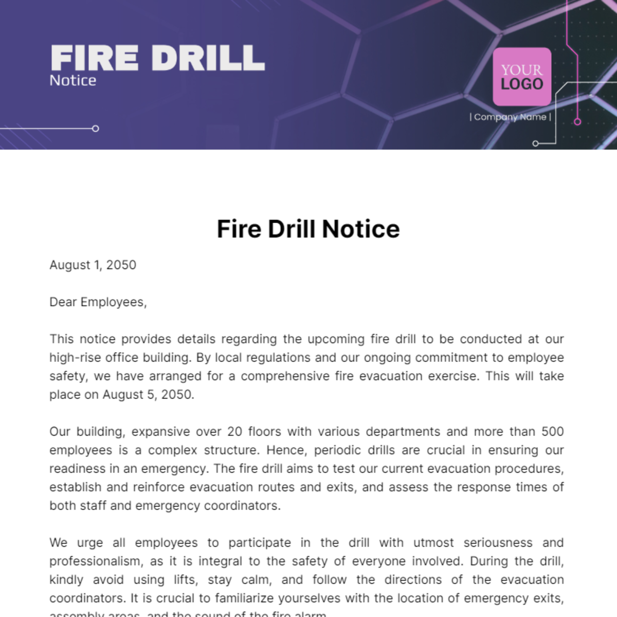 Page 2 FREE Notice Templates Examples Edit Online Download