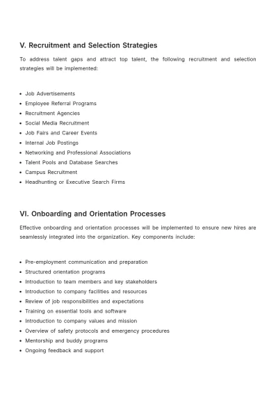 Free Detailed Operations Talent Management Proposal Template to Edit Online