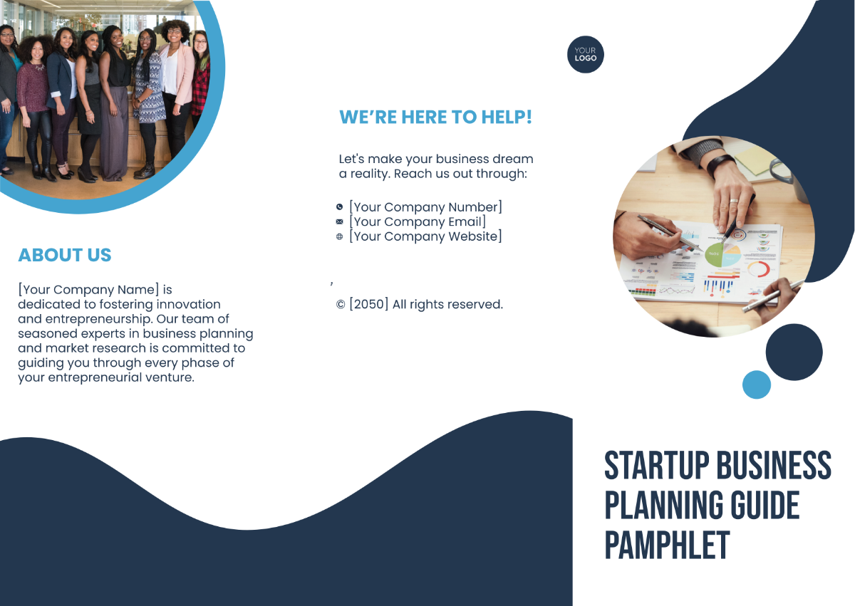 Startup Business Planning Guide Pamphlet Template