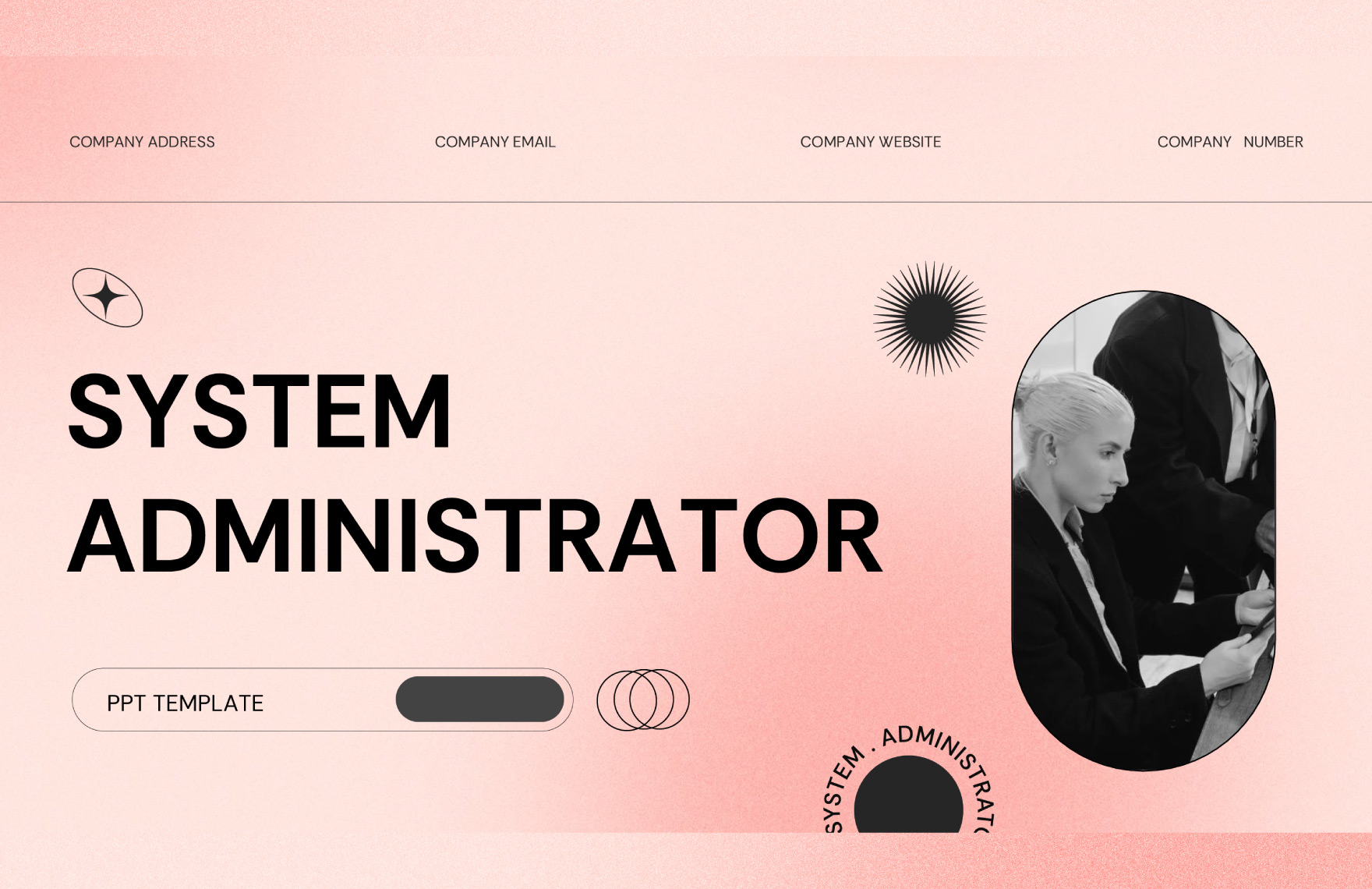 System Administrator PPT Template
