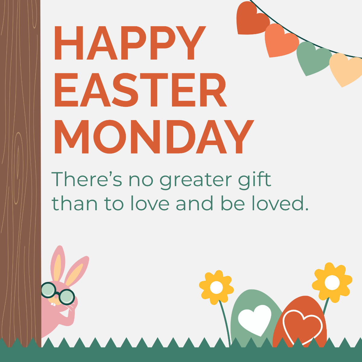 Easter Monday Facebook Post