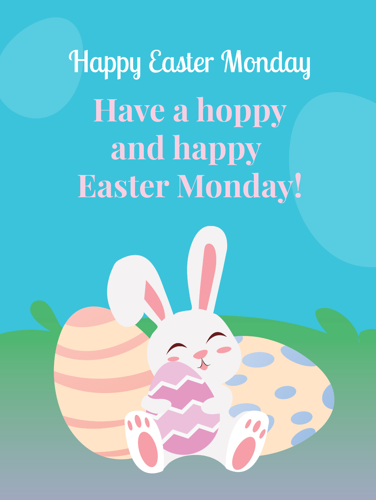 Free  Easter Monday Threads Post Template