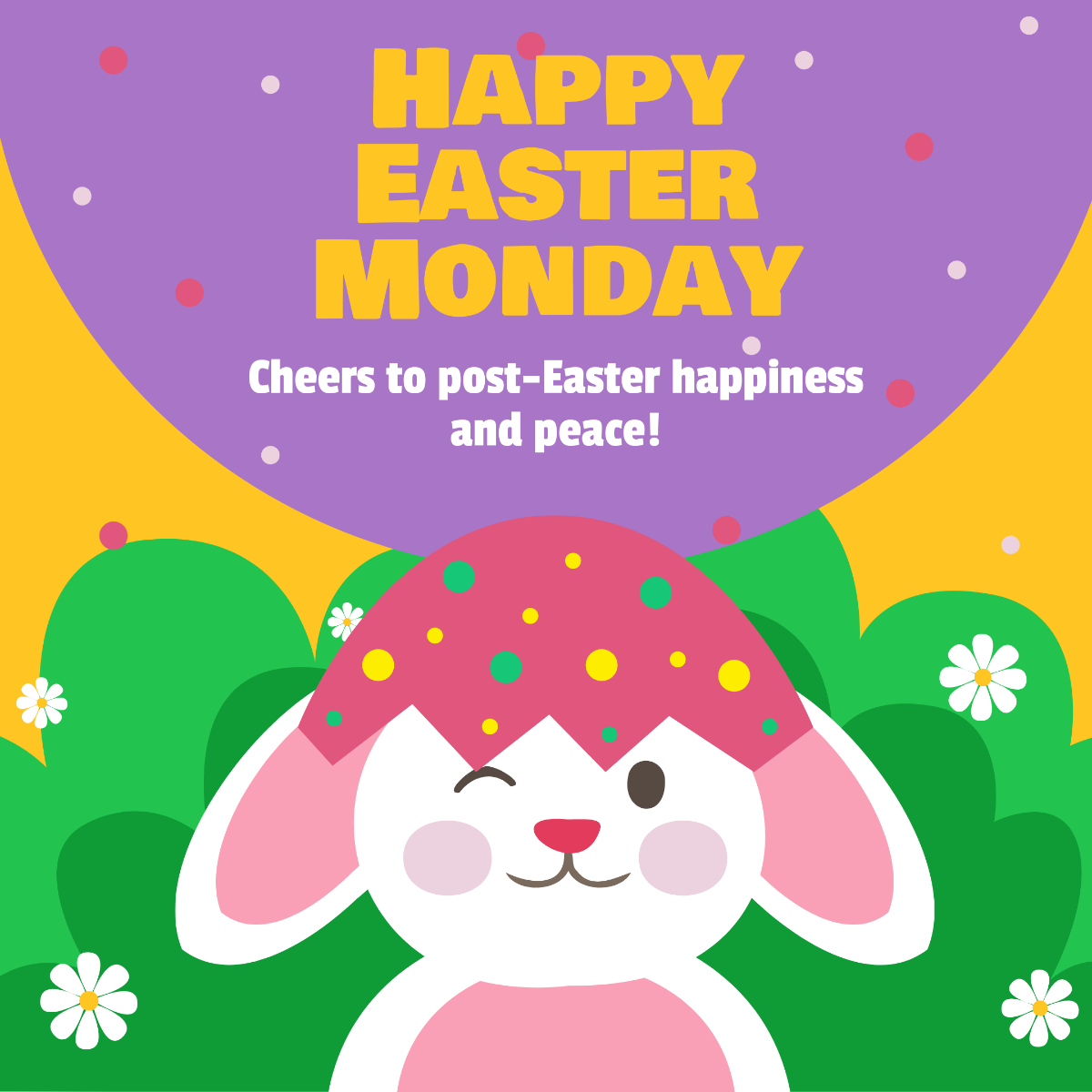  Easter Monday Instagram Post Template