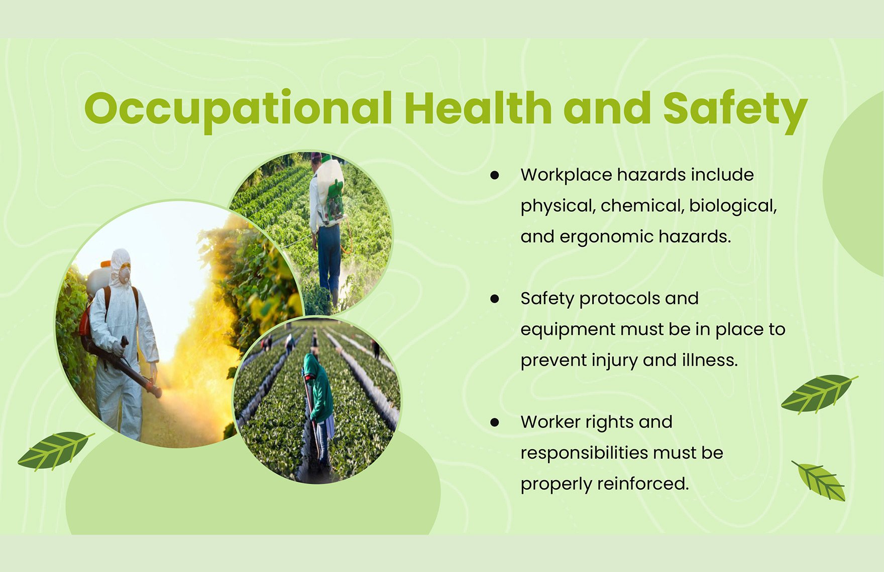 Environmental Health and Safety PPT Template
