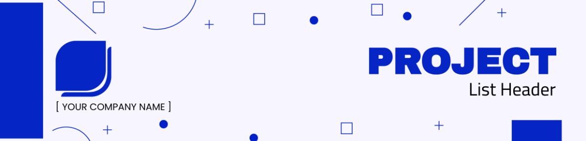 Project List Header Template - Edit Online & Download