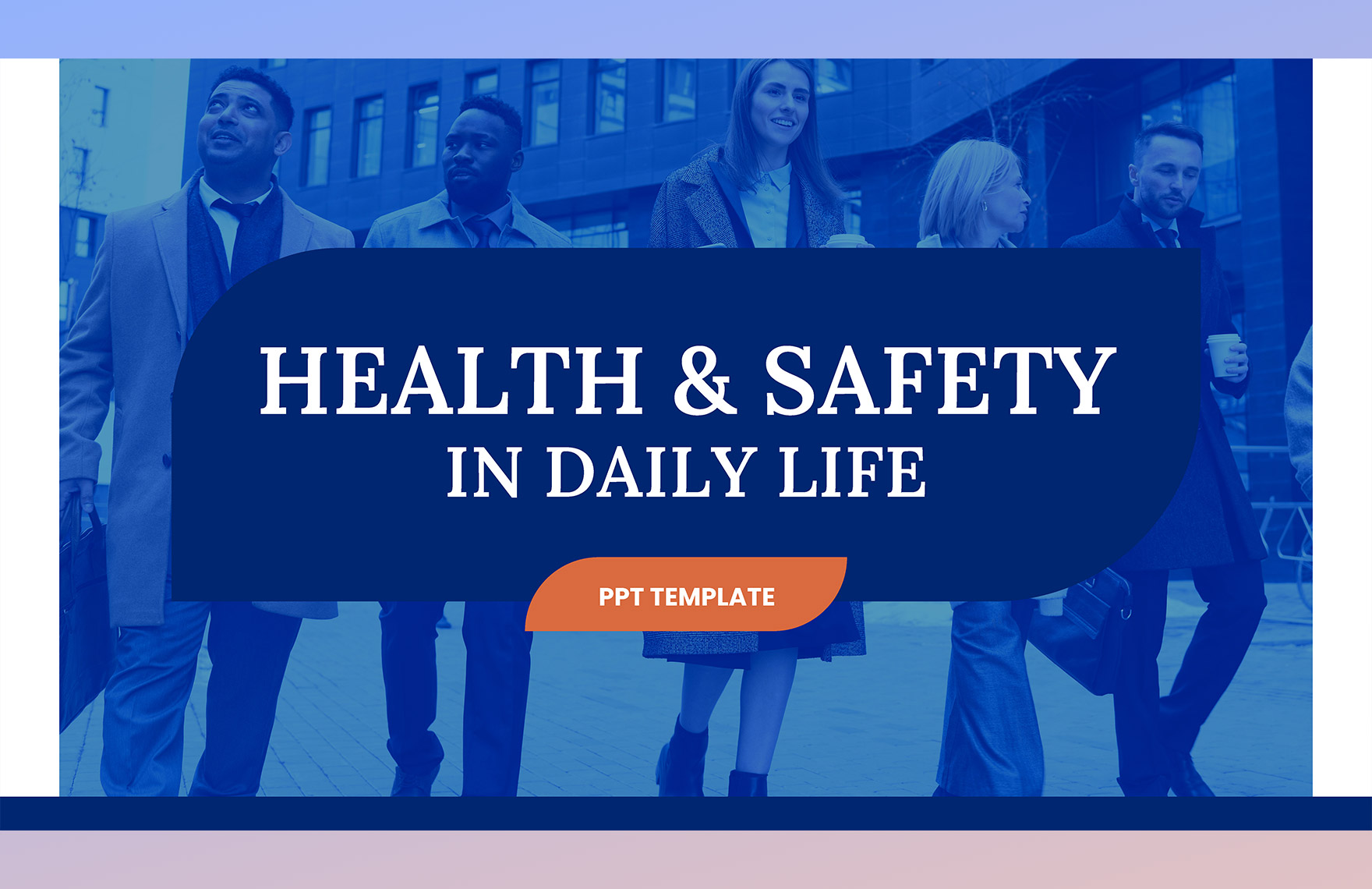 Health and Safety in Daily Life Google Slides Template