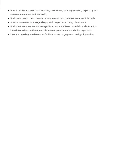 Free Book List Template to Edit Online