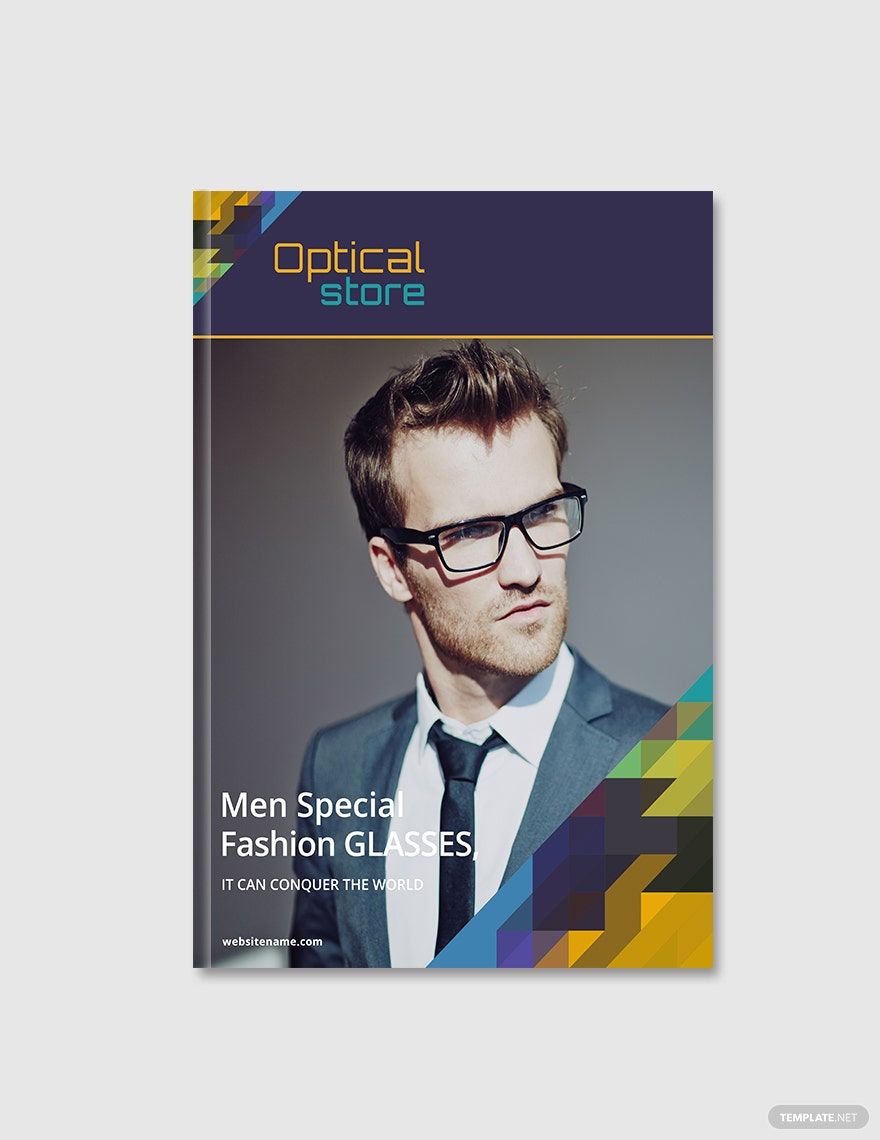Free Optical Store eBook Cover Template