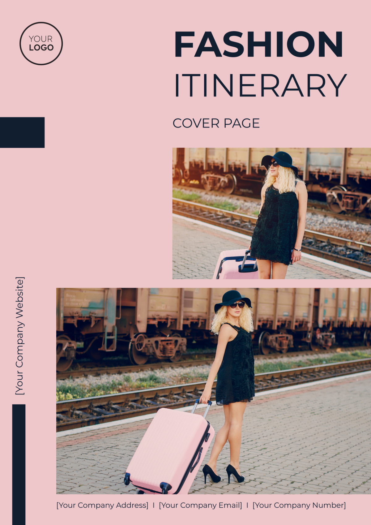 Fashion Itinerary Cover Page