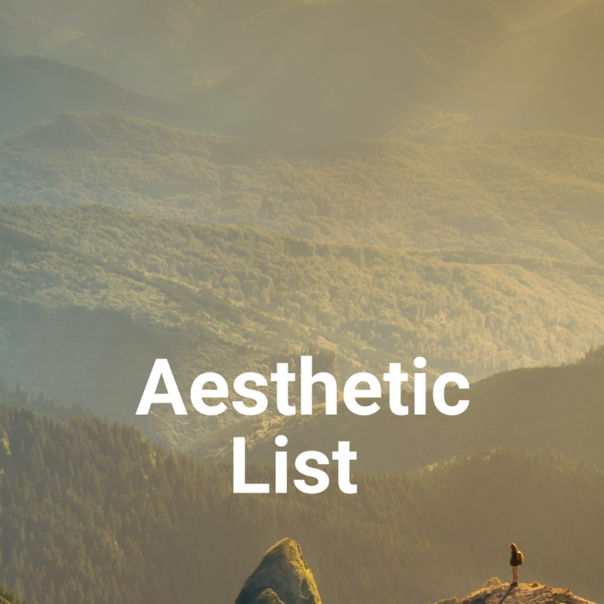 Aesthetic List Template