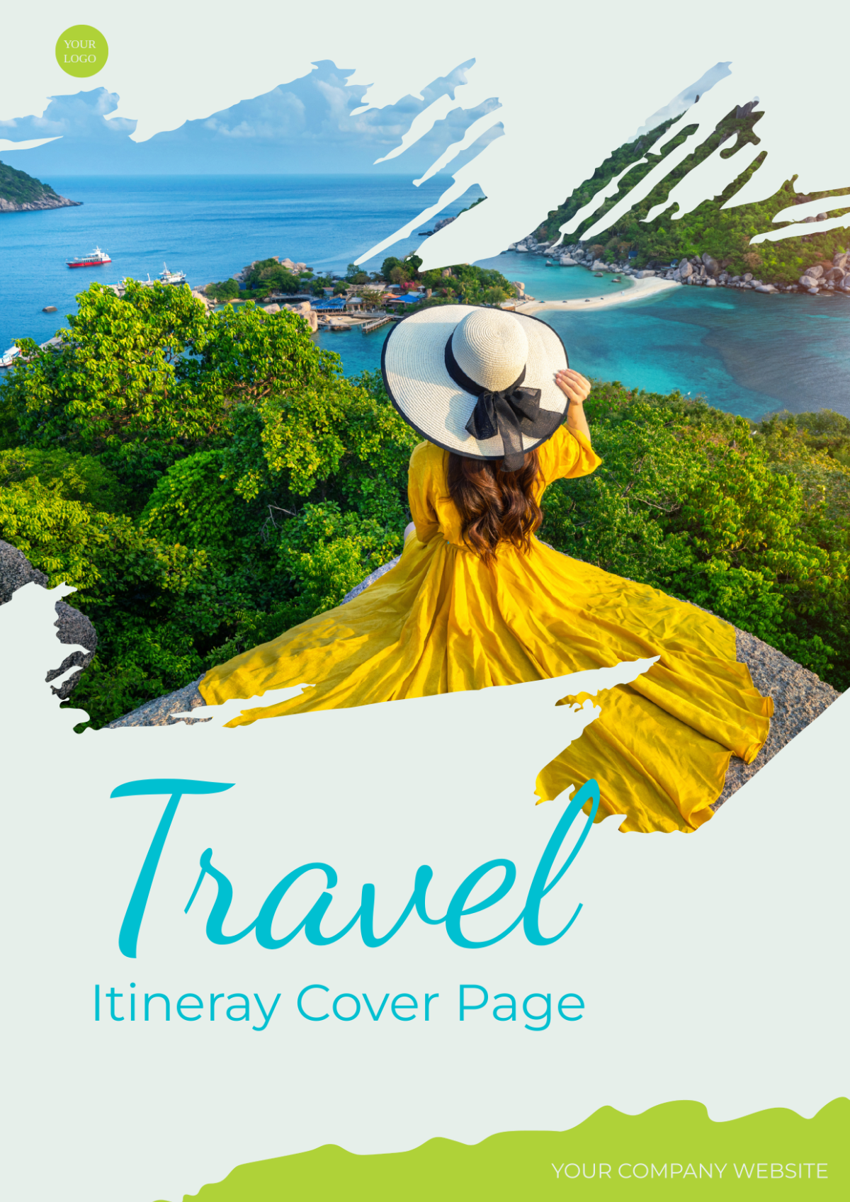 Free Travel Itinerary Cover Page