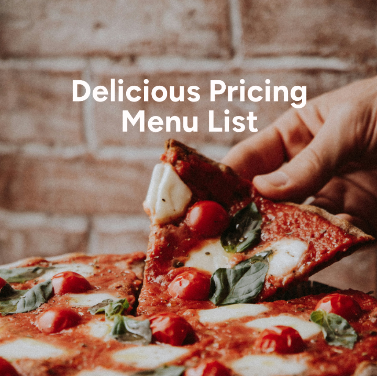 Pricing List Template