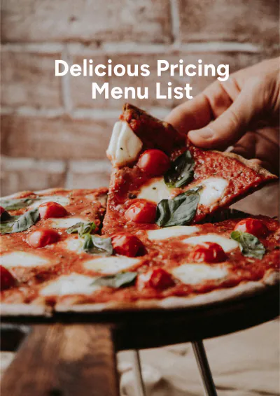 Free Pricing List Template to Edit Online