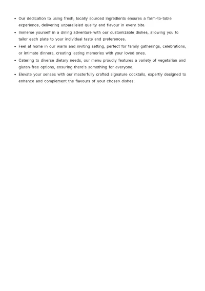 Free Pricing List Template to Edit Online