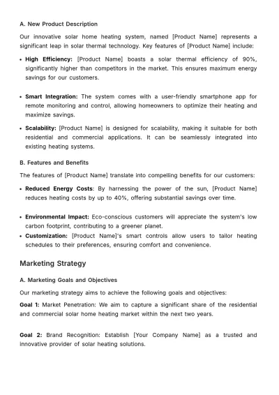 Free Marketing Market Analysis Report for New Product Template to Edit Online