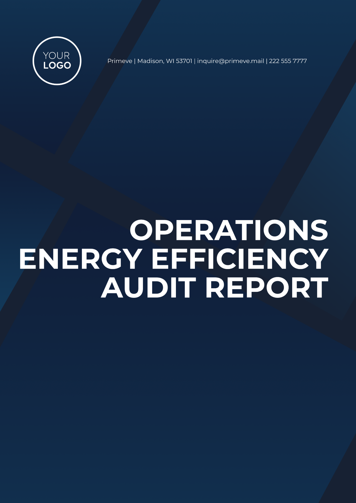 Operations Energy Efficiency Audit Report Template - Edit Online & Download